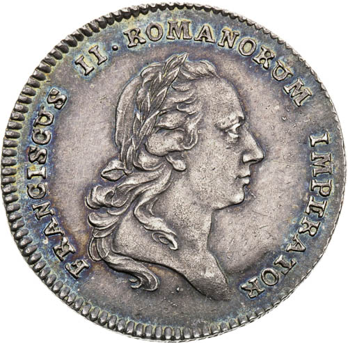 Silver Token 1792 - front
