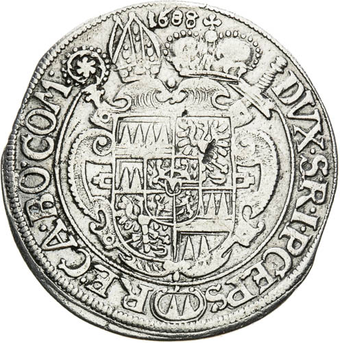 XV Kreutzer 1688 - back