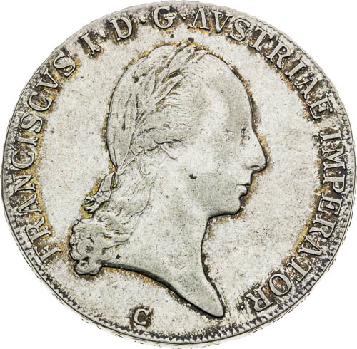 Tolar 1820 - avers