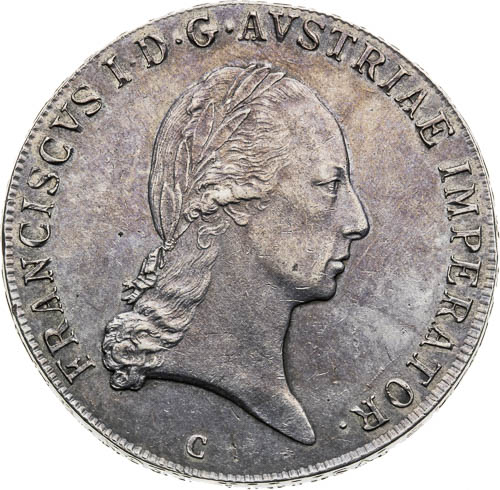 Tolar 1823 - avers