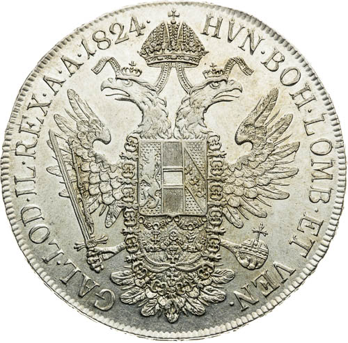 Tolar 1824 - revers