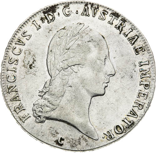 Tolar 1824 - avers