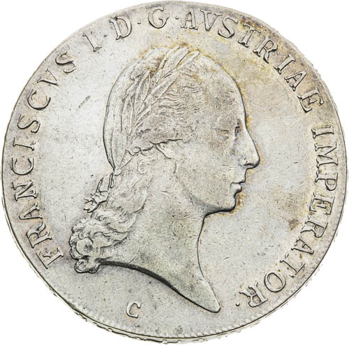 Tolar 1824 - avers