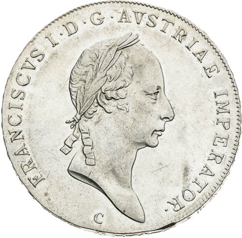 Tolar 1827 - avers