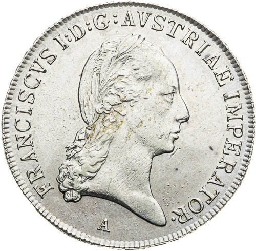 1/2 Tolar 1815 - avers