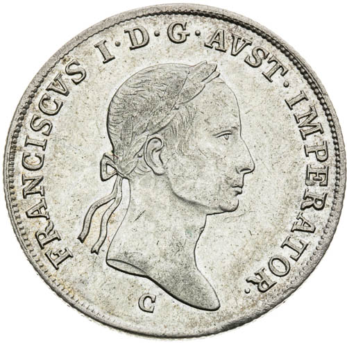 20 Krejcar 1832 - avers