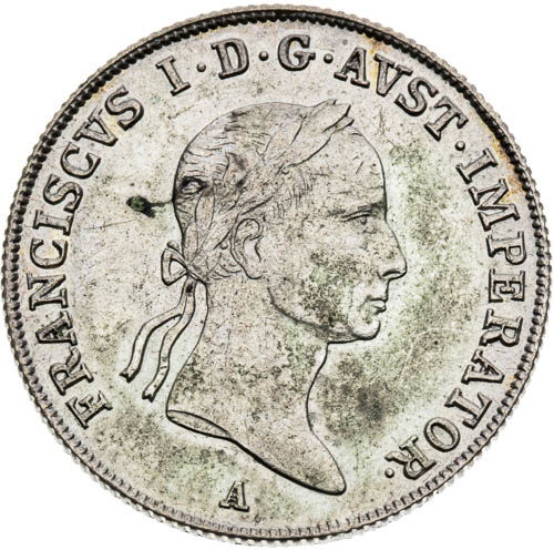 20 Krejcar 1832 - avers