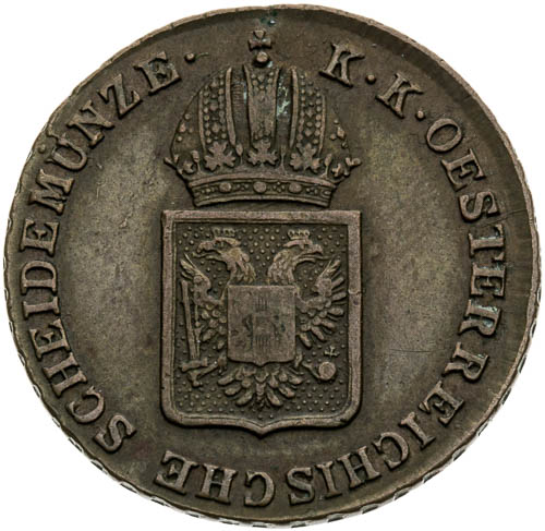 1/2 Krejcar 1816 - avers