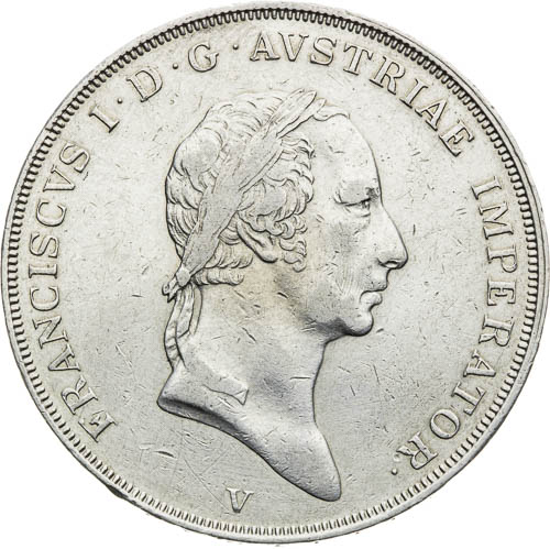 Scudo 1825 - avers