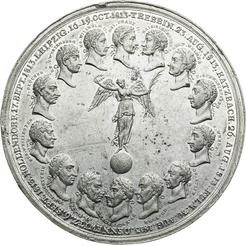 Medaile 1814 - avers