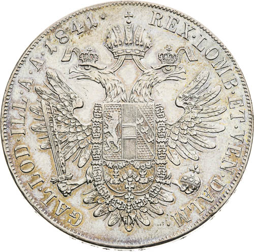 Tolar 1841 - revers