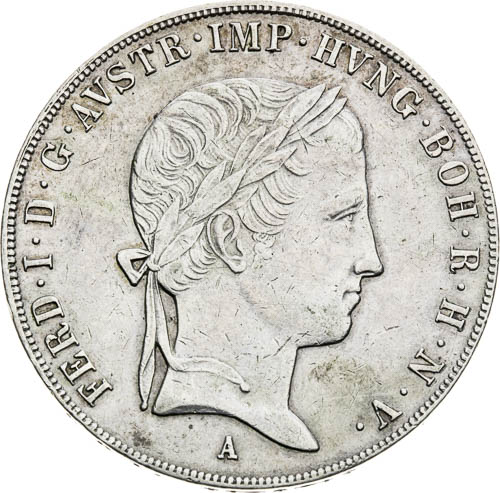 Tolar 1843 - avers