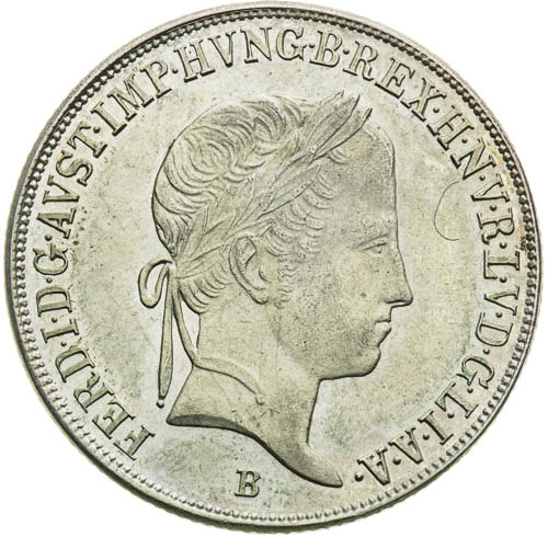 20 Krejcar 1848 - avers