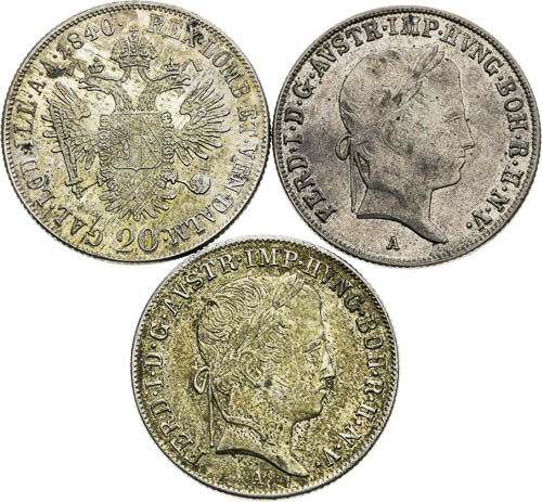 20 Krejcar (3 ks) - revers