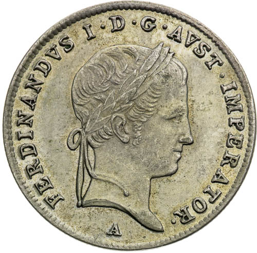 10 Krejcar 1836 - avers