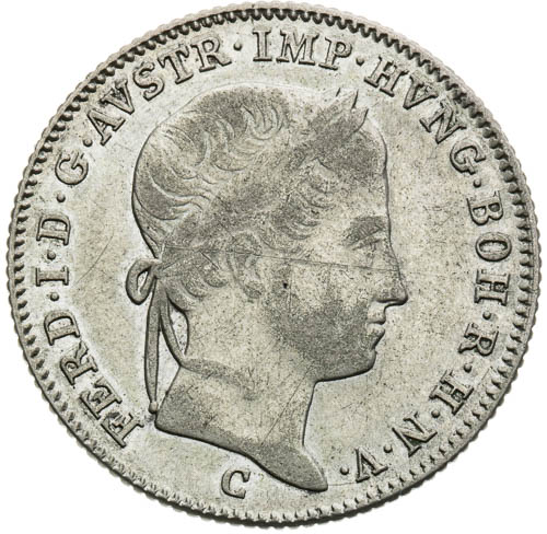 5 Krejcar 1840 - avers