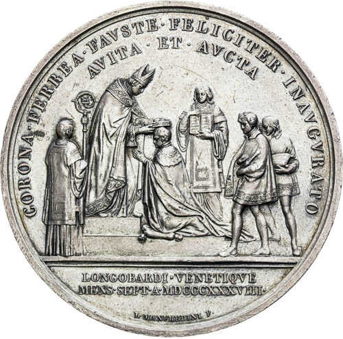 Medaile 1838 - revers