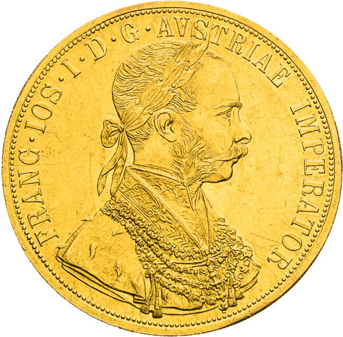4 Dukát 1913 - avers