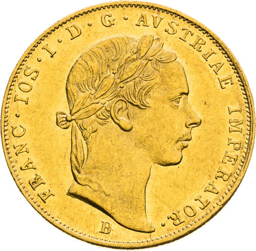 Dukát 1853 - avers