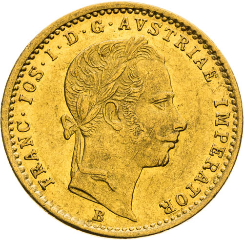 Dukát 1862 - averz