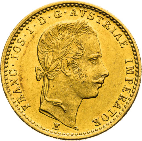 Dukát 1863 - averz