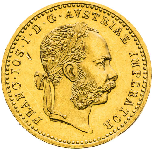 Dukát 1894 - avers