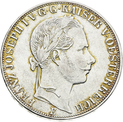 Spolkový tolar 1865 - avers
