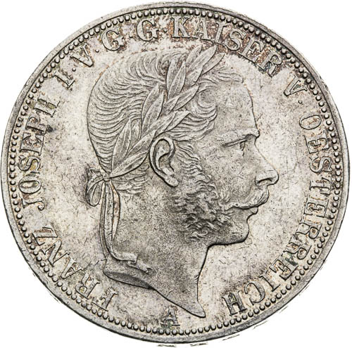 Spolkový tolar 1867 - avers