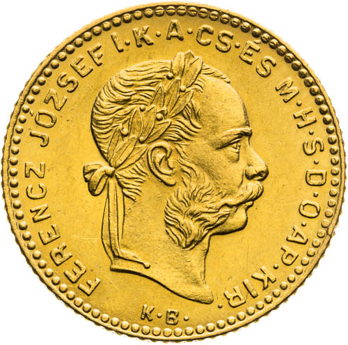 4 Gulden 1890 - front