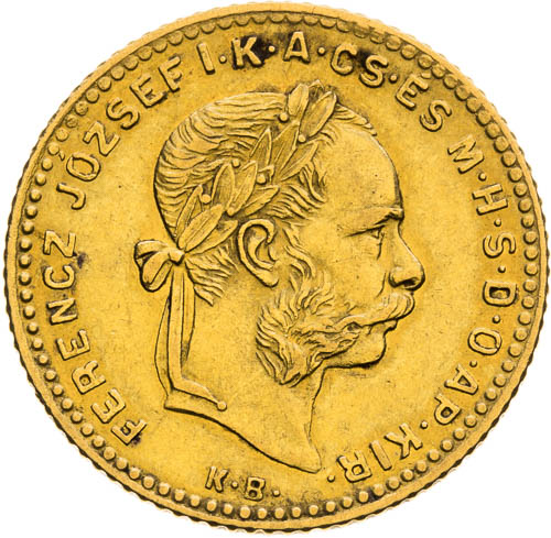 4 Gulden 1890 - front
