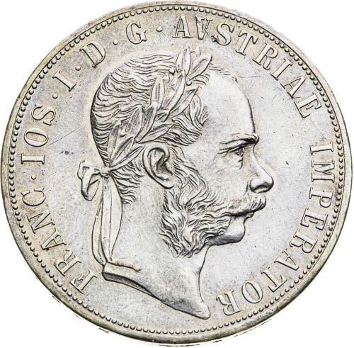 2 Gulden 1873 - front