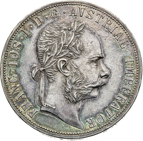 2 Gulden 1887 - front