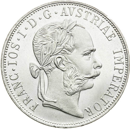 2 Gulden 1887/1974 (Restrike) - front
