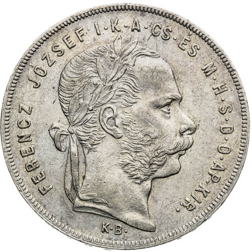 Gulden 1879 - front