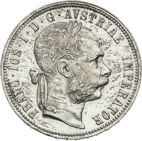Gulden 1879 - front