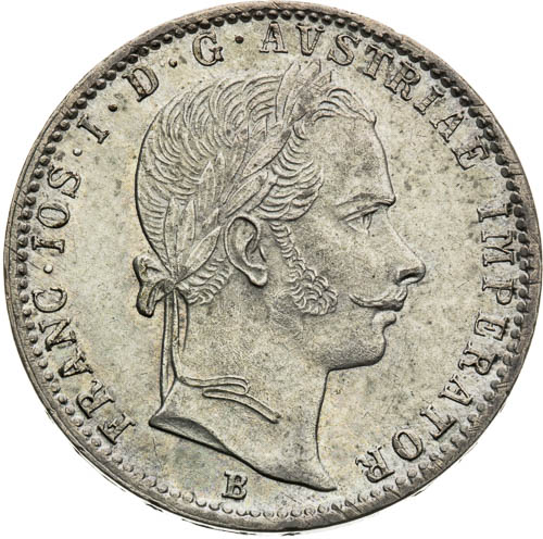 1/4 Gulden 1860 - front