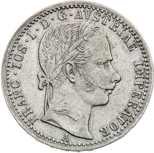 1/4 Gulden 1862 - front