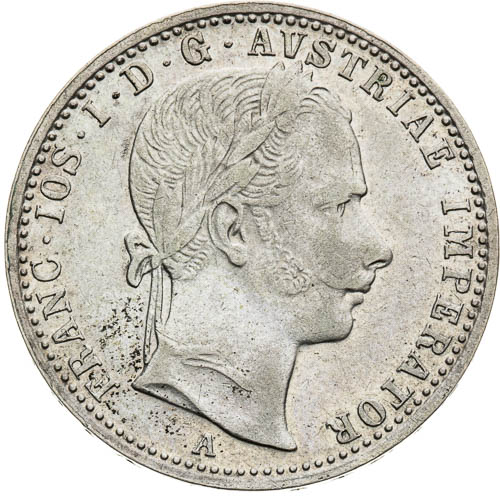 1/4 Gulden 1864 - front