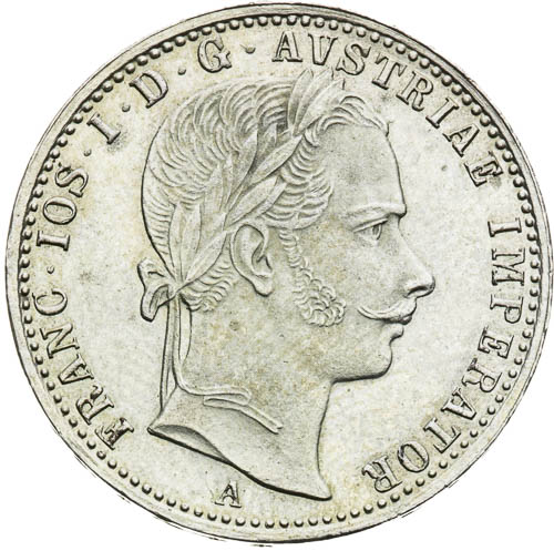 1/4 Gulden 1865 - front