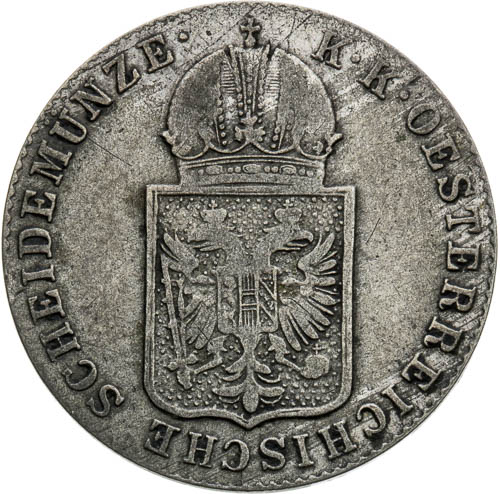6 Krejcar 1849 - avers