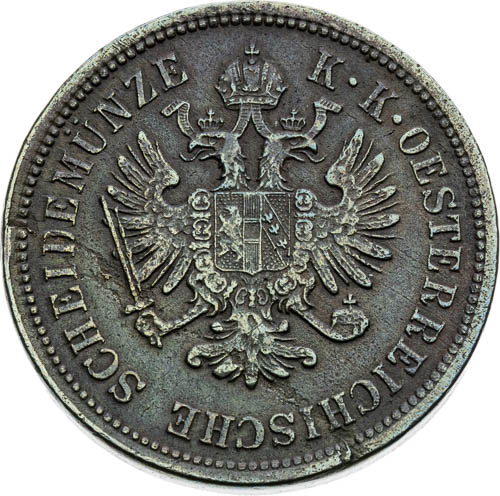 4 Krejcar 1861 - avers
