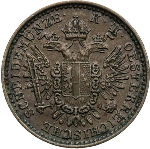 1/2 Grajciar 1851 - averz