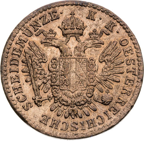 1/2 Grajciar 1851 - averz