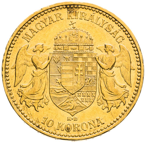 10 Corona 1901 - back
