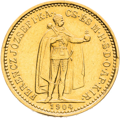 10 Corona 1904 - front