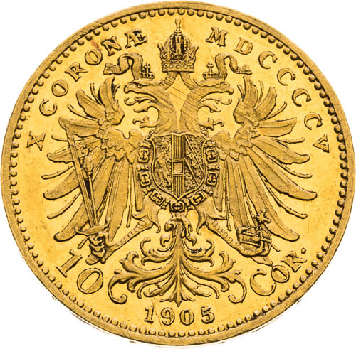 10 Korona 1905 - reverz