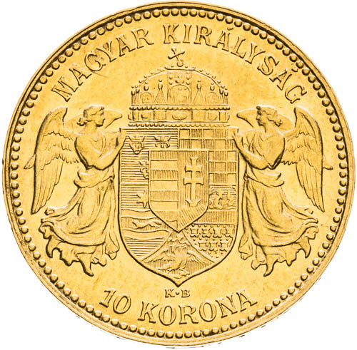 10 Korona 1908 - reverz