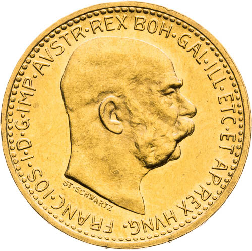 10 Korona 1910 - averz