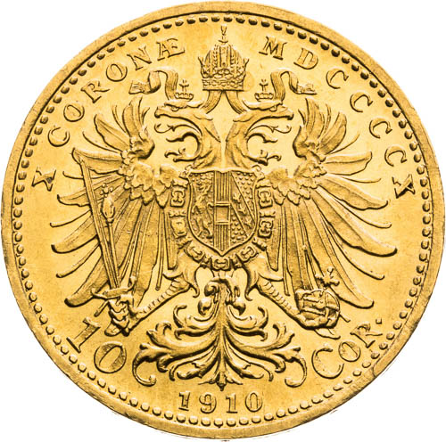 10 Korona 1910 - reverz