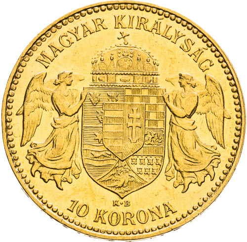 10 Korona 1911 - reverz